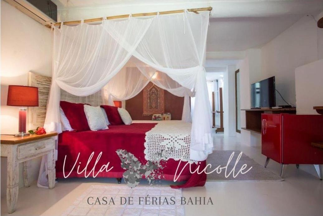 Villa Nicolle - Bahia - Praia Do Espelho Ngoại thất bức ảnh