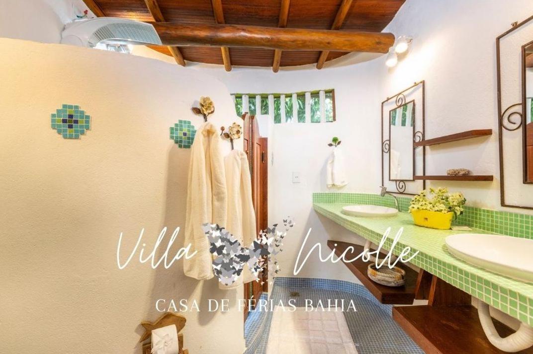Villa Nicolle - Bahia - Praia Do Espelho Ngoại thất bức ảnh