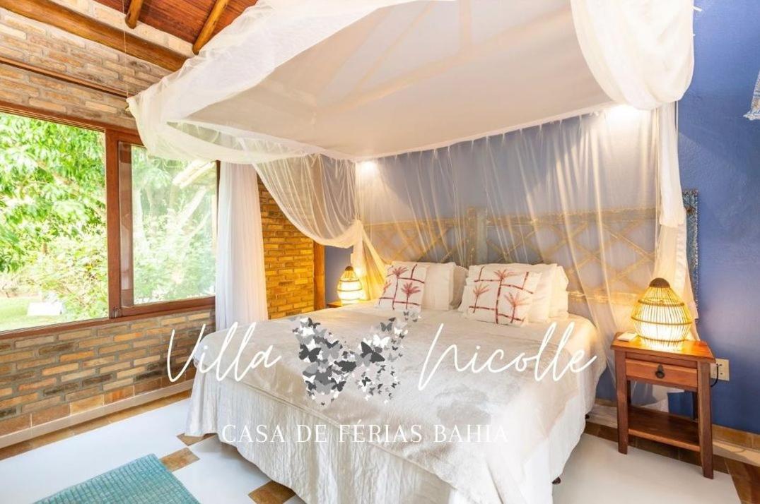 Villa Nicolle - Bahia - Praia Do Espelho Ngoại thất bức ảnh