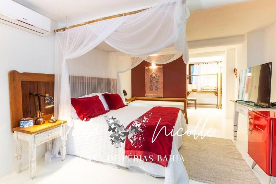 Villa Nicolle - Bahia - Praia Do Espelho Ngoại thất bức ảnh