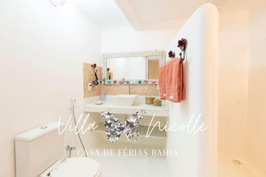 Villa Nicolle - Bahia - Praia Do Espelho Ngoại thất bức ảnh