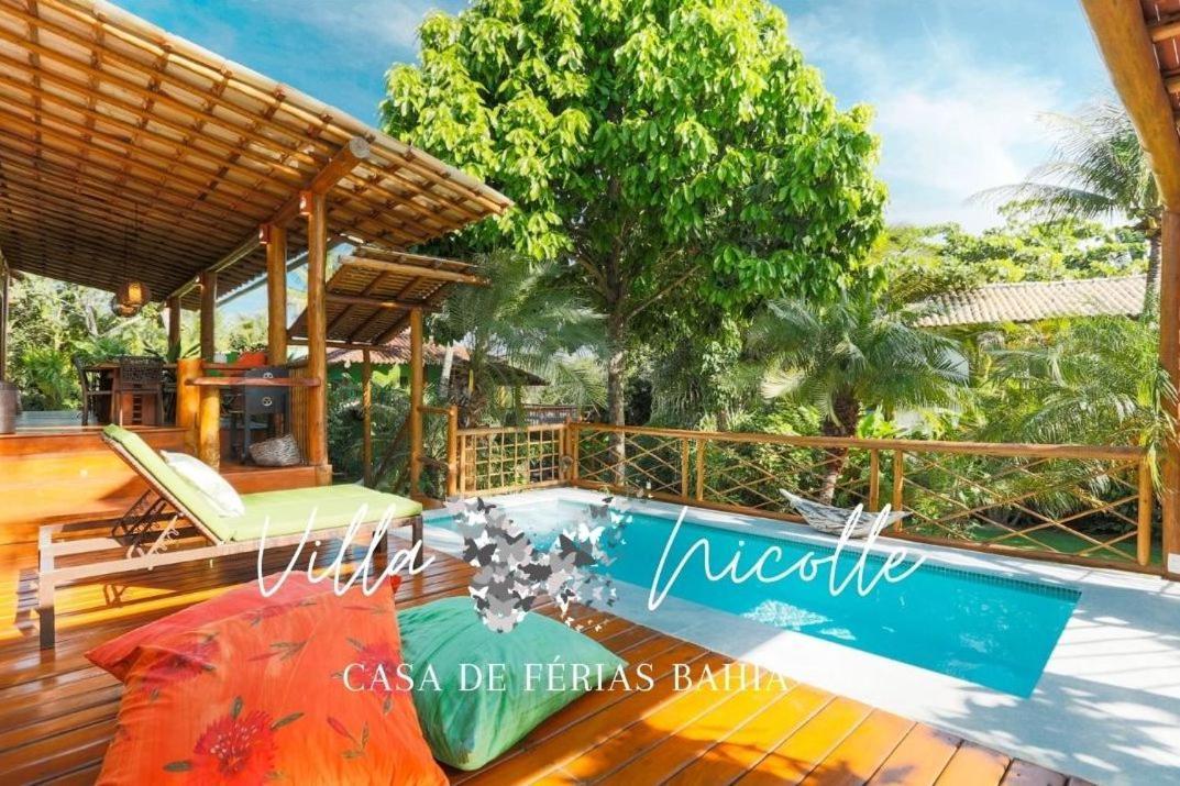 Villa Nicolle - Bahia - Praia Do Espelho Ngoại thất bức ảnh