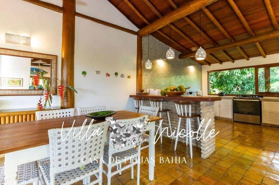 Villa Nicolle - Bahia - Praia Do Espelho Ngoại thất bức ảnh